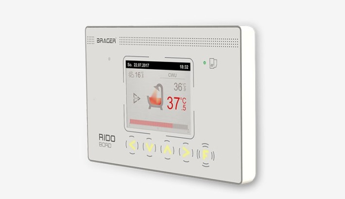 Przewodowy panel pokojowy Rido Bord 160